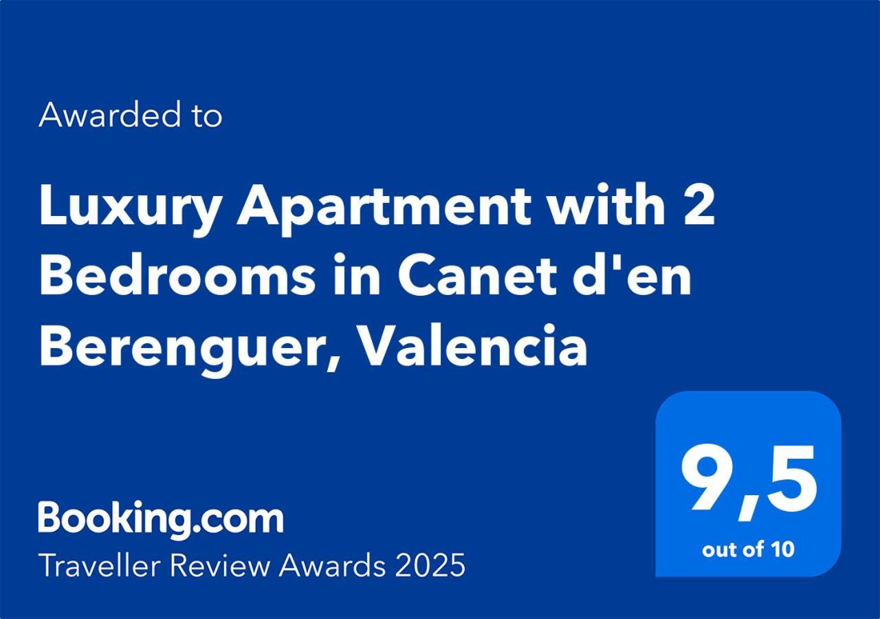 Luxury Apartment With 2 Bedrooms In Canet D'En Berenguer, Valencia ภายนอก รูปภาพ